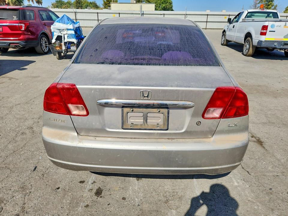 Продаж на аукціоні авто 2001 Honda Civic, vin: 1HGES16561L023308, номер лоту: 65417516