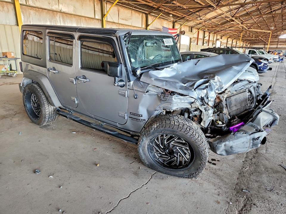 66306236 :رقم المزاد ، 1C4BJWDG7HL753440 vin ، 2017 Jeep Wrangler Unlimited مزاد بيع