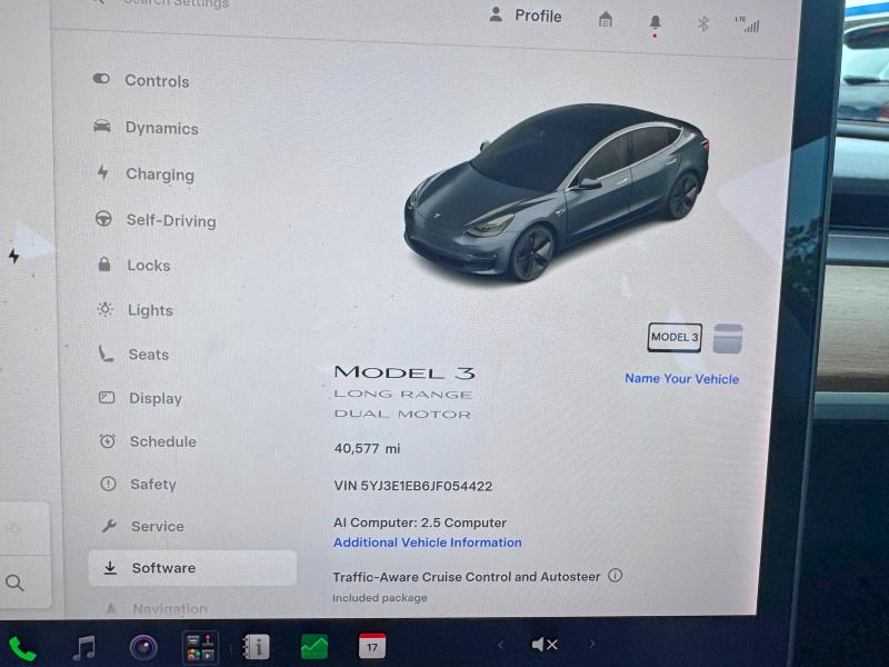 Продажа на аукционе авто 2018 Tesla Model 3, vin: 5YJ3E1EB6JF054422, номер лота: 65812386
