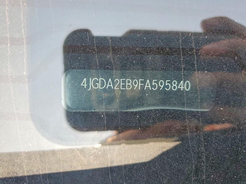 Aukcja sprzedaży 2015 Mercedes-benz Ml, vin: 4JGDA2EB9FA595840, numer aukcji: 65549596