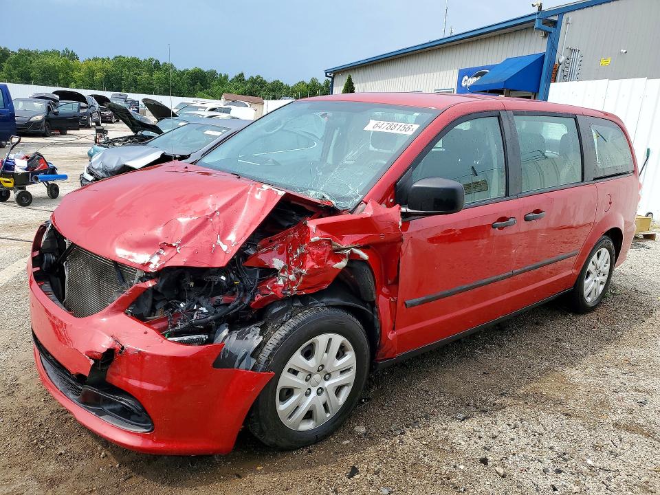 64788156 :رقم المزاد ، 2C4RDGBGXFR687971 vin ، 2015 Dodge Grand Caravan مزاد بيع
