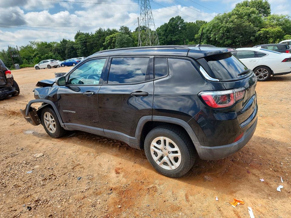 2018 Jeep Compass მანქანა იყიდება აუქციონზე, vin: 3C4NJCAB2JT181546, აუქციონის ნომერი: 63924316