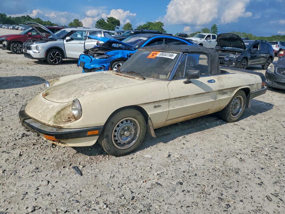 Aukcja sprzedaży 1987 Alfa Romeo Spider, vin: ZARBA5641H1045361, numer aukcji: 66653166