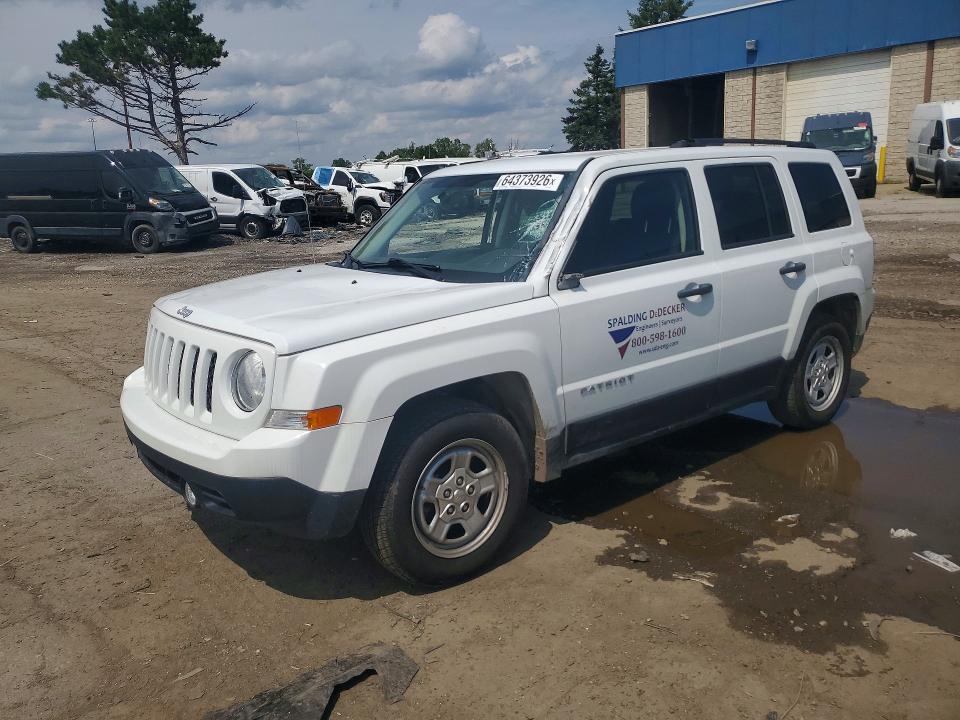 64373926 :رقم المزاد ، 1C4NJPBB7GD537123 vin ، 2016 Jeep Patriot مزاد بيع