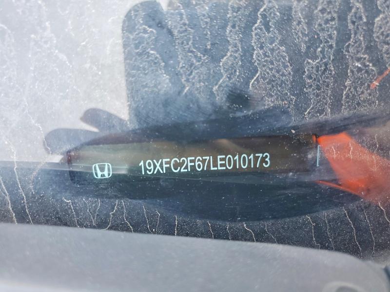 Продаж на аукціоні авто 2020 Honda Civic, vin: 19XFC2F67LE010173, номер лоту: 65872796