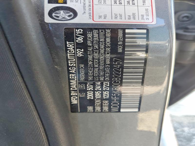 Продажа на аукционе авто 2016 Mercedes-benz E, vin: WDDHF5KB0GB222457, номер лота: 65100816