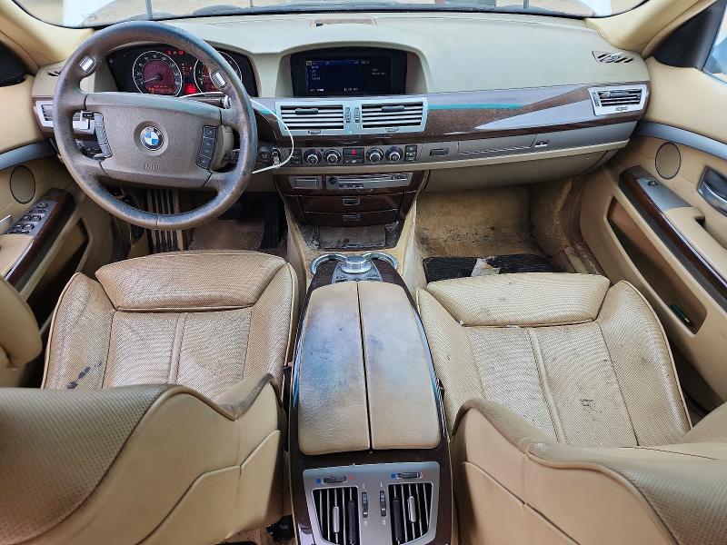 66590786 :رقم المزاد ، WBAHL83597DT07540 vin ، 2007 Bmw 750 مزاد بيع