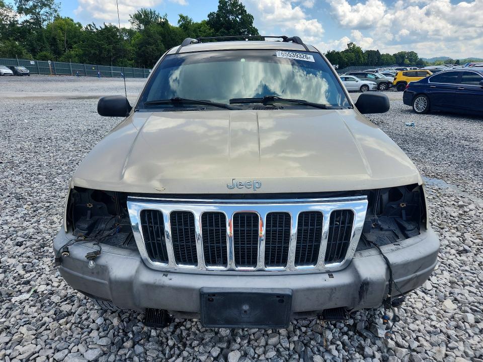 2000 Jeep Grand Cherokee მანქანა იყიდება აუქციონზე, vin: 1J4GW48NXYC103502, აუქციონის ნომერი: 65539326