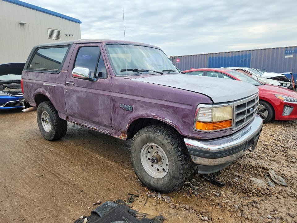 1996 Ford Bronco მანქანა იყიდება აუქციონზე, vin: 1FMEU15H5TLB72960, აუქციონის ნომერი: 67206276