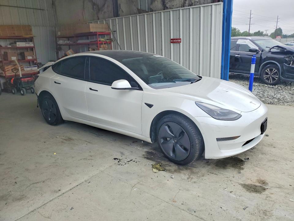 66963846 :رقم المزاد ، 5YJ3E1EA4NF244071 vin ، 2022 Tesla Model 3 مزاد بيع