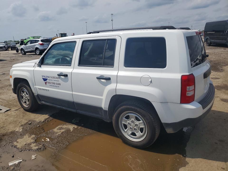 64373926 :رقم المزاد ، 1C4NJPBB7GD537123 vin ، 2016 Jeep Patriot مزاد بيع