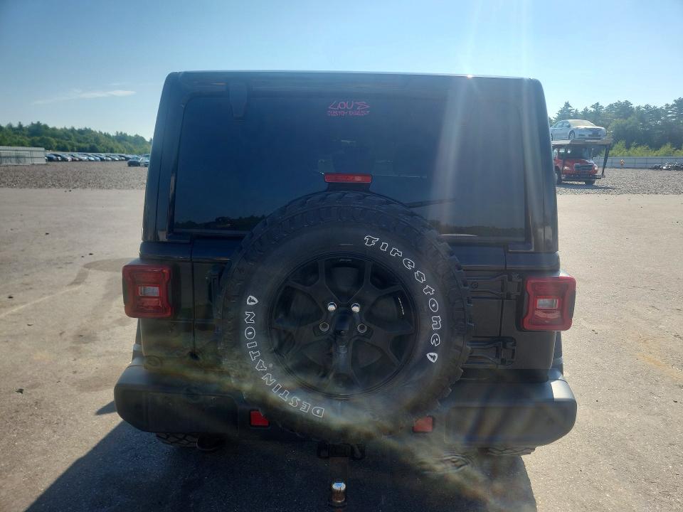 2021 Jeep Wrangler Unlimited მანქანა იყიდება აუქციონზე, vin: 1C4HJXDG4MW536579, აუქციონის ნომერი: 63792306