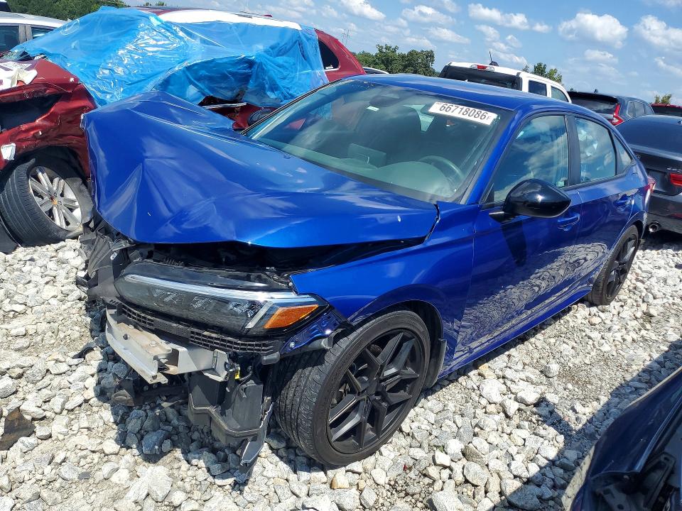 66718086 :رقم المزاد ، 2HGFE2F55PH508644 vin ، 2023 Honda Civic مزاد بيع