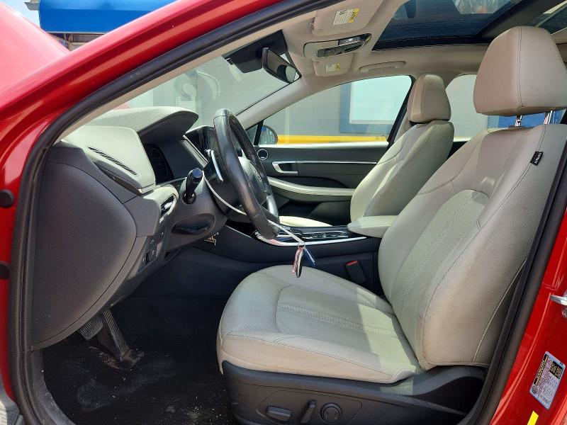 2022 Hyundai Sonata მანქანა იყიდება აუქციონზე, vin: KMHL34J24NA186621, აუქციონის ნომერი: 64486266