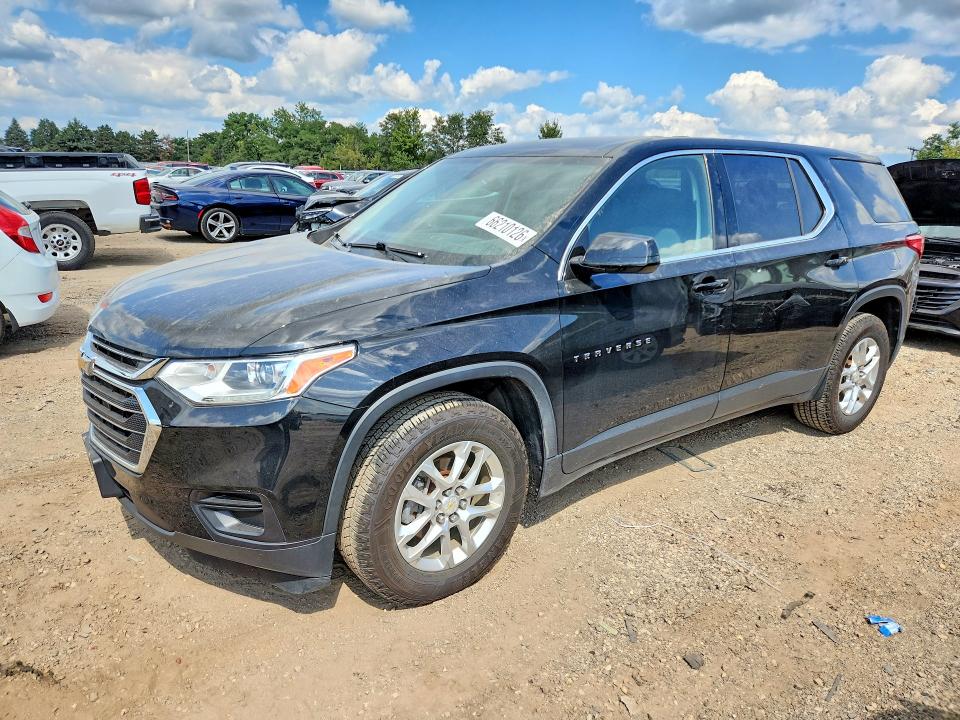 66210126 :رقم المزاد ، 1GNEVFKW7JJ100188 vin ، 2018 Chevrolet Traverse مزاد بيع