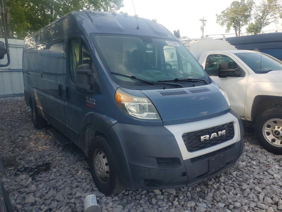 2021 Ram Promaster 3500 მანქანა იყიდება აუქციონზე, vin: 3C6FRVJG6ME501021, აუქციონის ნომერი: 63449776