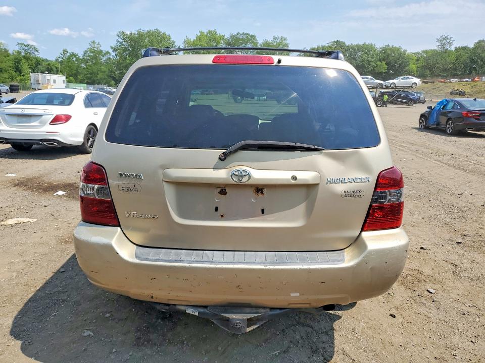 2004 Toyota Highlander მანქანა იყიდება აუქციონზე, vin: JTEEP21A740047127, აუქციონის ნომერი: 64307286