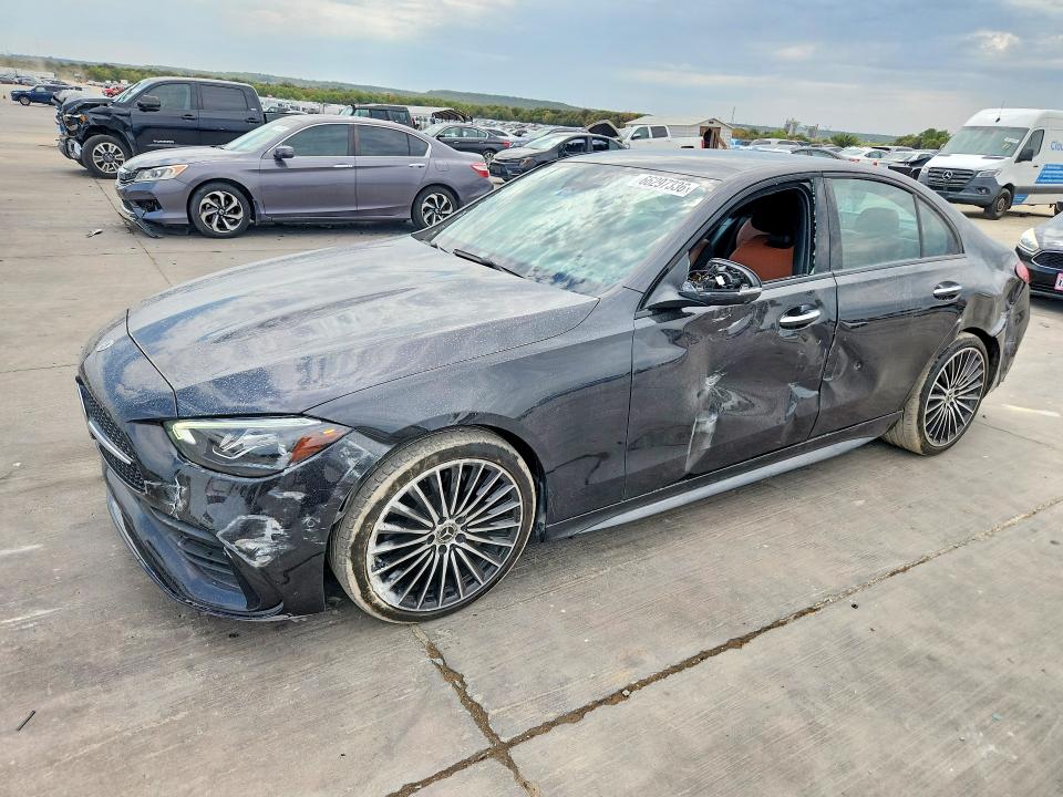 2023 Mercedes-benz C მანქანა იყიდება აუქციონზე, vin: W1KAF4GB9PR131568, აუქციონის ნომერი: 66297336