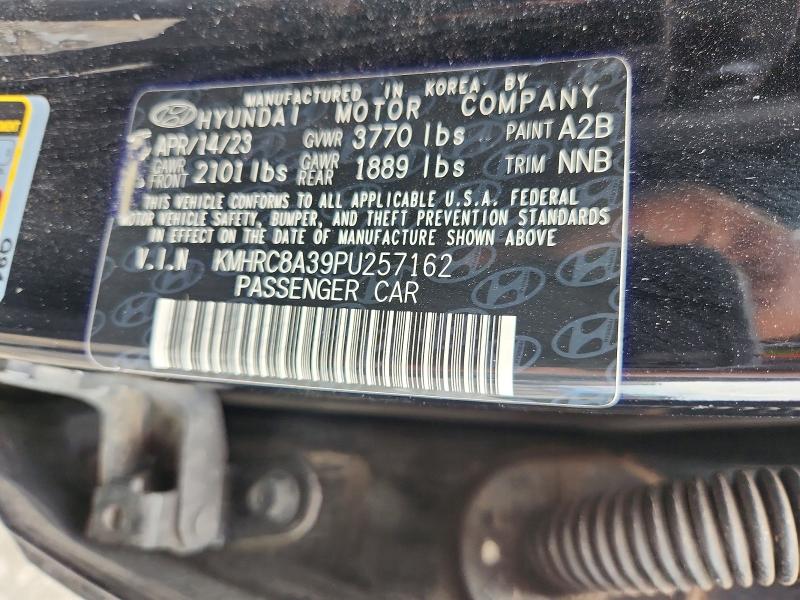 Продажа на аукционе авто 2023 Hyundai Venue, vin: KMHRC8A39PU257162, номер лота: 65478066