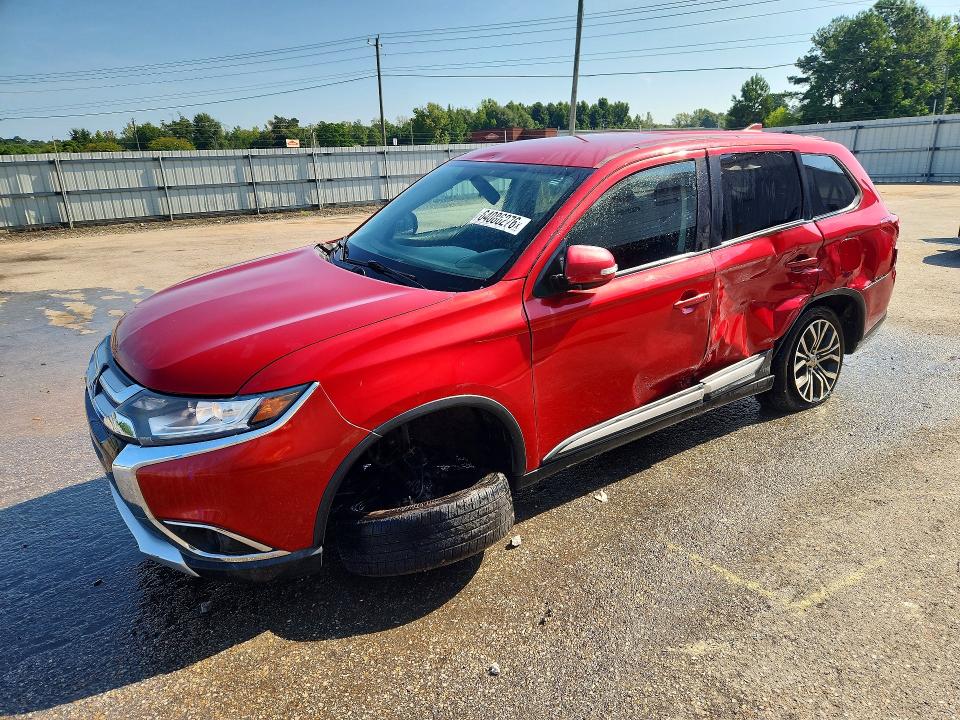 64086276 :رقم المزاد ، JA4AZ3A36JZ042152 vin ، 2018 Mitsubishi Outlander مزاد بيع