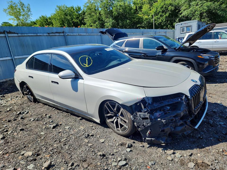 63725456 :رقم المزاد ، WBA33EH0XRCS84414 vin ، 2024 Bmw 740 مزاد بيع