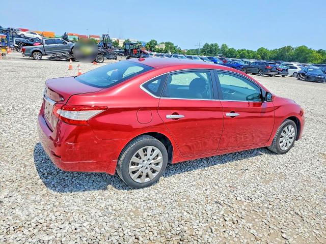 2015 Nissan Sentra მანქანა იყიდება აუქციონზე, vin: 3N1AB7APXFL659057, აუქციონის ნომერი: 65274946