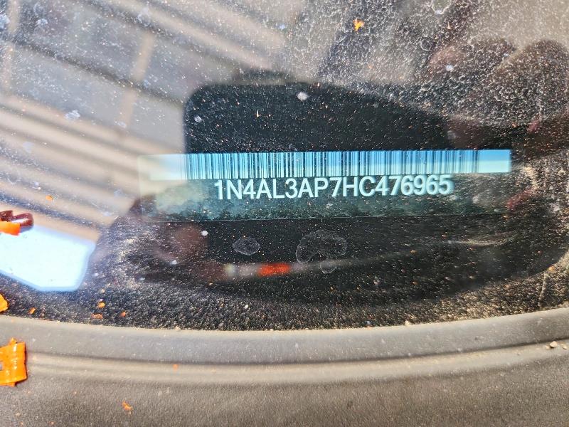 64002206 :رقم المزاد ، 1N4AL3AP7HC476965 vin ، 2017 Nissan Altima مزاد بيع