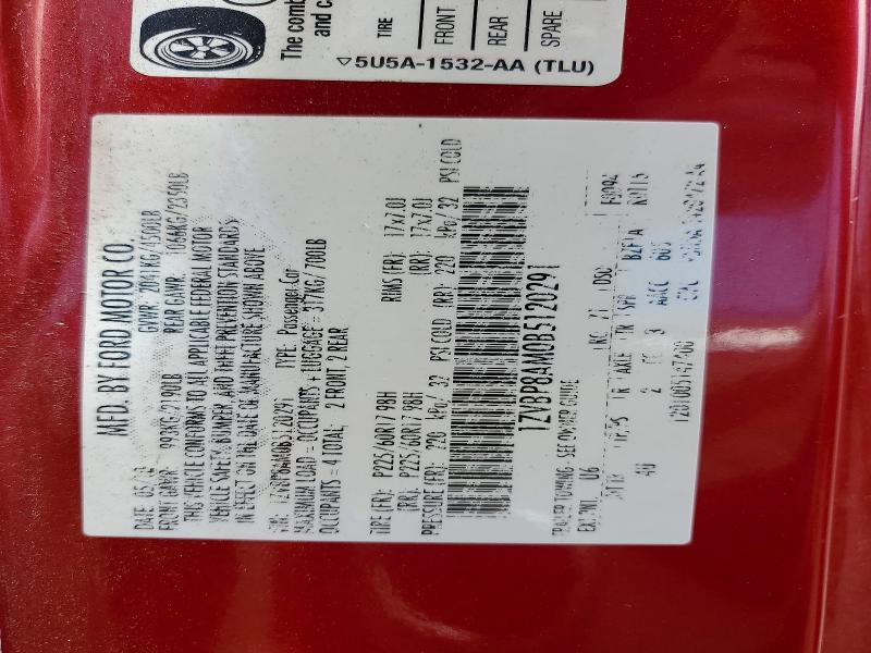 2011 Ford Mustang მანქანა იყიდება აუქციონზე, vin: 1ZVBP8AM0B5120291, აუქციონის ნომერი: 64363126