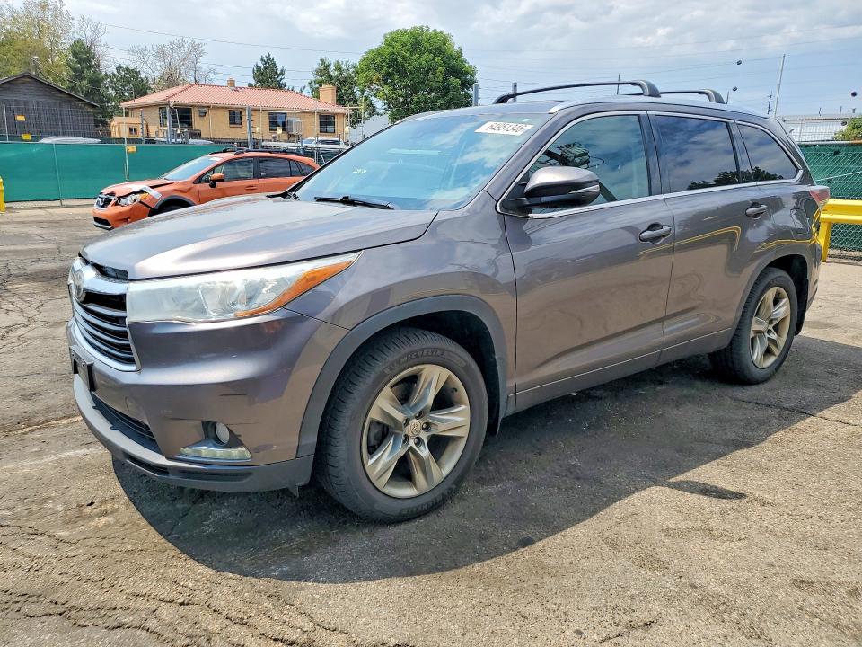 Auction sale of the 2014 Toyota Highlander, vin: 5TDDKRFH9ES032592, lot number: 64951346