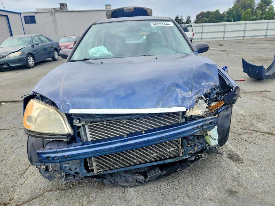 66592386 :رقم المزاد ، 2HGES16523H585898 vin ، 2003 Honda Civic مزاد بيع