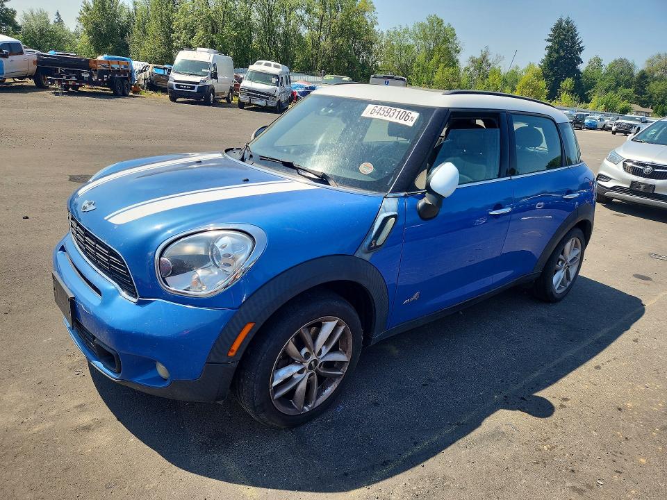 64593106 :رقم المزاد ، WMWZC5C53EWP38248 vin ، 2014 Mini Cooper مزاد بيع