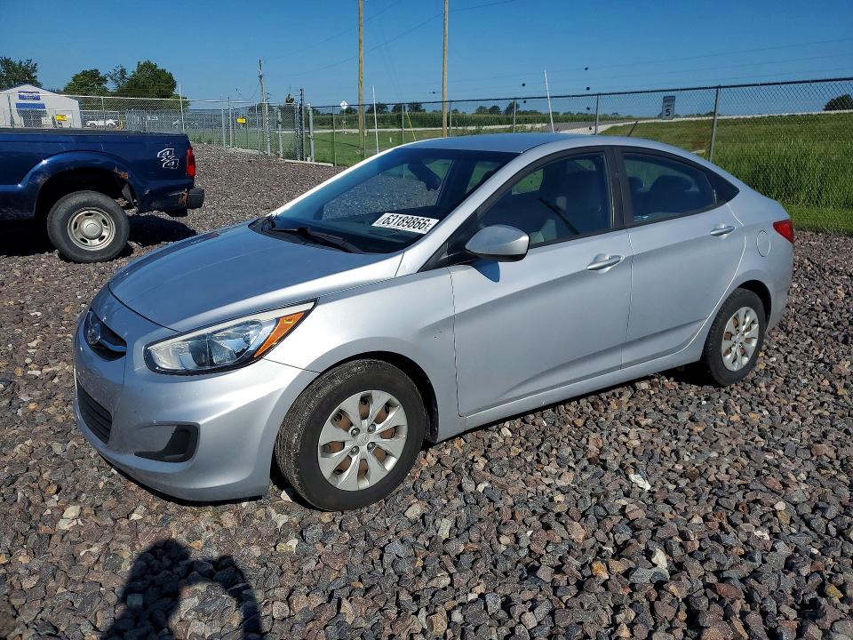 63189866 :رقم المزاد ، KMHCT4AE1GU072412 vin ، 2016 Hyundai Accent مزاد بيع