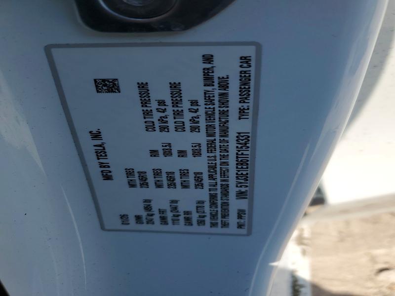 Aukcja sprzedaży 2026 Tesla Model 3, vin: 5YJ3E1EB6TF154331, numer aukcji: 64162756