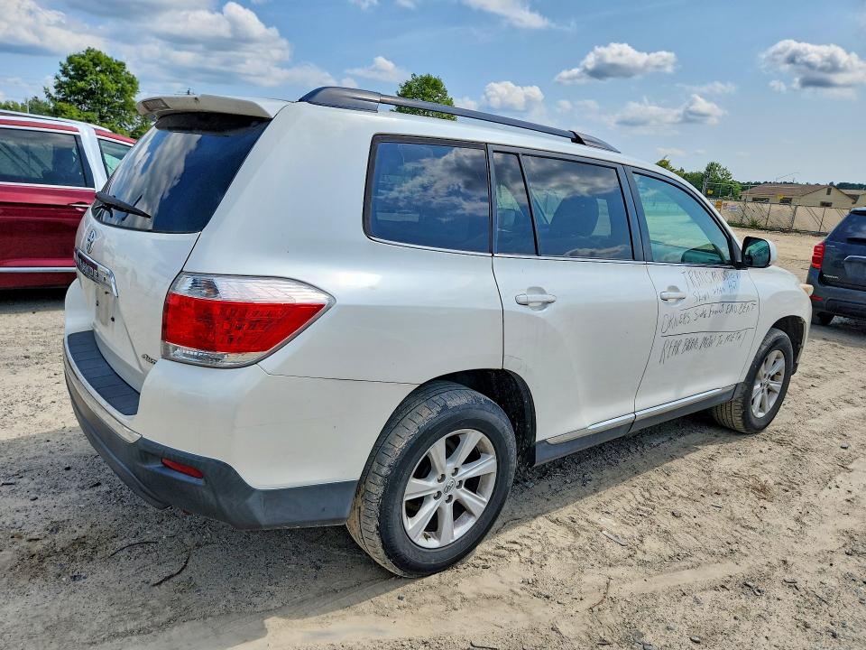 Aukcja sprzedaży 2013 Toyota Highlander, vin: 5TDBK3EH4DS193677, numer aukcji: 63166016