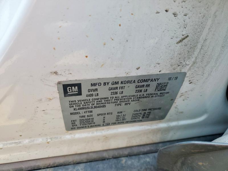 Продажа на аукционе авто 2020 Buick Encore Gx, vin: KL4MMGSL5LB040485, номер лота: 64364166