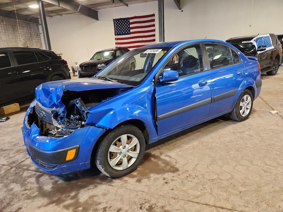 2008 Kia Rio მანქანა იყიდება აუქციონზე, vin: KNADE123786397499, აუქციონის ნომერი: 67133406