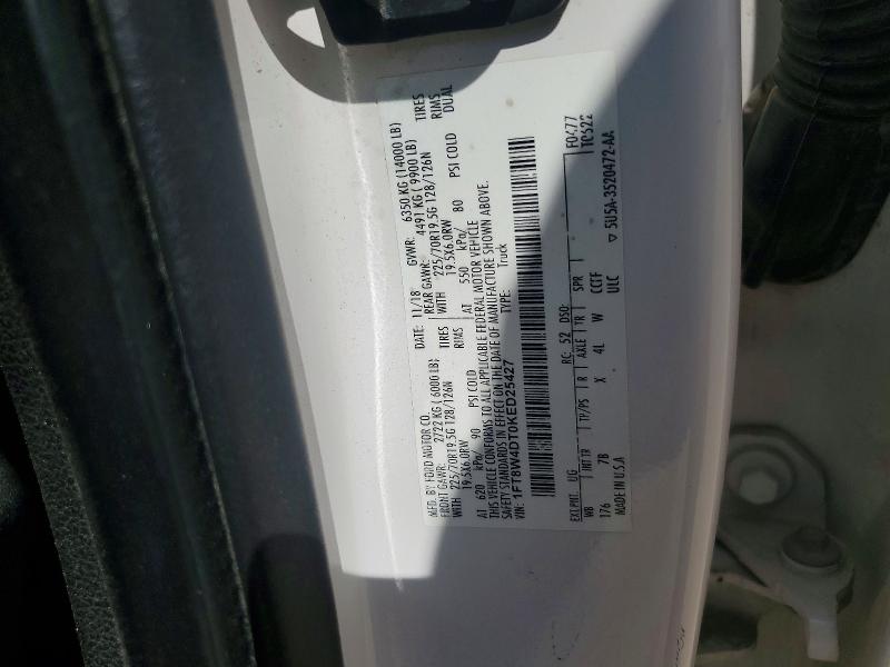 2019 Ford F450 მანქანა იყიდება აუქციონზე, vin: 1FT8W4DT0KED25427, აუქციონის ნომერი: 64581336