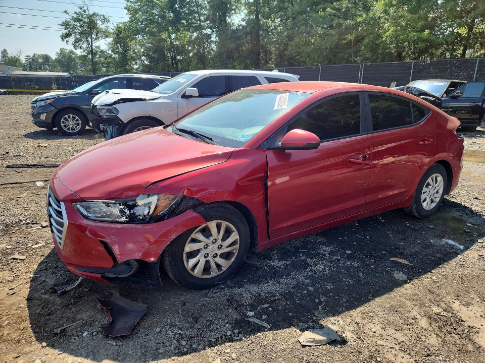 Auction sale of the 2017 Hyundai Elantra, vin: 5NPD74LF9HH067666, lot number: 66100506