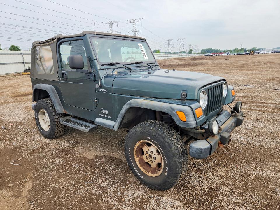 Продажа на аукционе авто 2004 Jeep Wrangler / Tj, vin: 1J4FA49S04P774646, номер лота: 63880906
