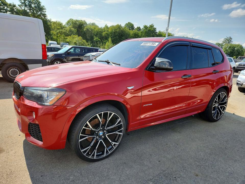 Aukcja sprzedaży 2016 Bmw X3, vin: 5UXWX9C52G0D64627, numer aukcji: 66971766