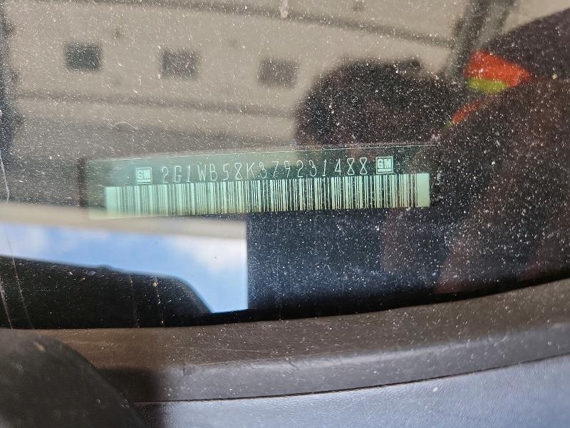 66102966 :رقم المزاد ، 2G1WB58K379231488 vin ، 2007 Chevrolet Impala مزاد بيع