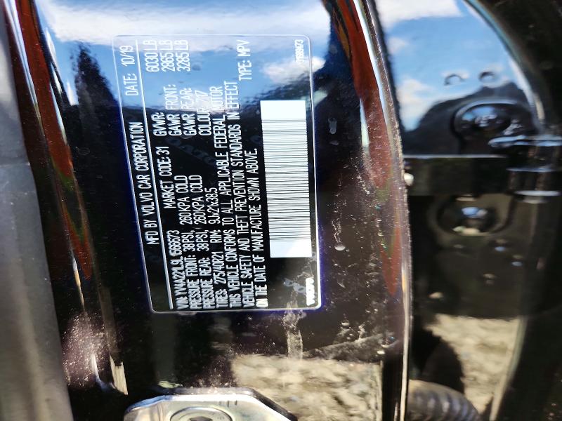 Aukcja sprzedaży 2020 Volvo Xc90, vin: YV4A221L9L1566673, numer aukcji: 61182476