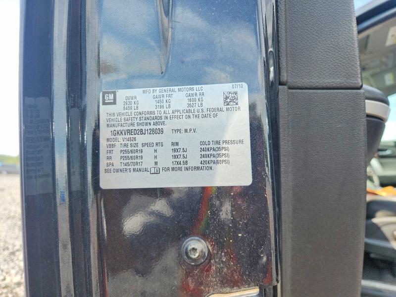 Aukcja sprzedaży 2011 Gmc Acadia, vin: 1GKKVRED2BJ128039, numer aukcji: 65757036