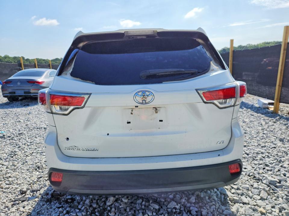 2015 Toyota Highlander მანქანა იყიდება აუქციონზე, vin: 5TDZKRFH5FS052989, აუქციონის ნომერი: 65749956