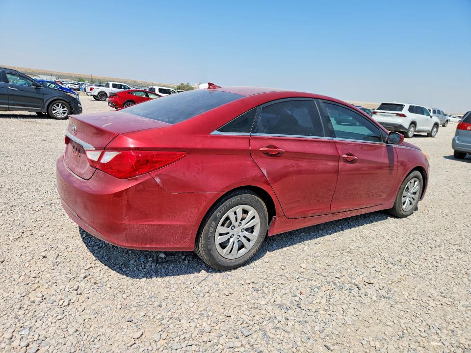 2012 Hyundai Sonata მანქანა იყიდება აუქციონზე, vin: 5NPEB4AC6CH456821, აუქციონის ნომერი: 63260316