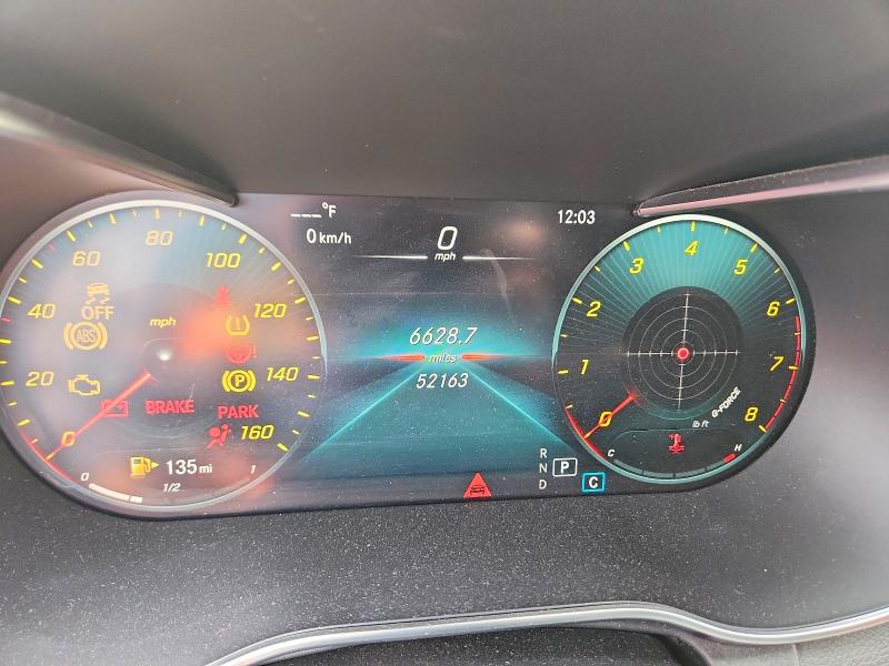 2021 Mercedes-benz C მანქანა იყიდება აუქციონზე, vin: W1KWF8DB2MR616342, აუქციონის ნომერი: 58498656
