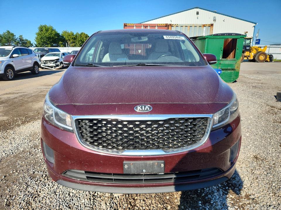 2017 Kia Sedona მანქანა იყიდება აუქციონზე, vin: KNDMB5C17H6341353, აუქციონის ნომერი: 63495466