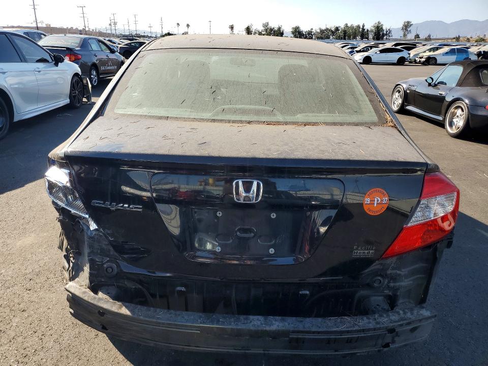2012 Honda Civic მანქანა იყიდება აუქციონზე, vin: 2HGFB2F48CH100763, აუქციონის ნომერი: 64458326
