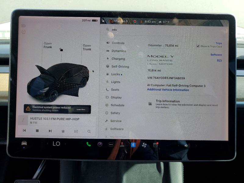 Aukcja sprzedaży 2022 Tesla Model Y, vin: 7SAYGDEE3NF348039, numer aukcji: 66373206