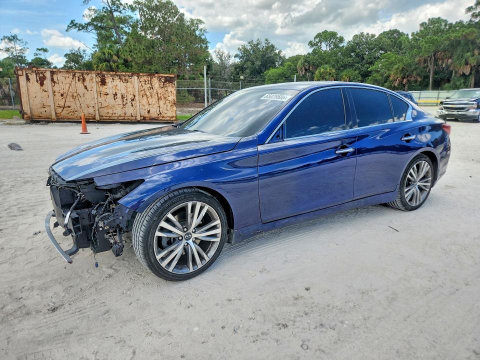Продаж на аукціоні авто 2018 Infiniti Q50, vin: JN1EV7AR4JM436540, номер лоту: 65028606